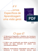 Dificuldades de Aprendizagem DSM V