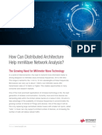 How Can Distributed Architecture Help Mmwave Network Analysis?