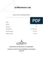 Kaplan and Francis Turbine Lab Report