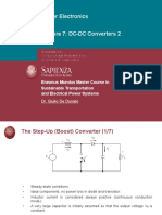 Power Electronics Lecture 7: DC-DC Converters 2