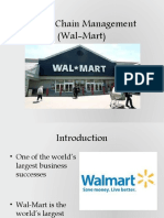 Supply Chain Management (Wal-Mart)