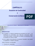 Capítulo 2 Ecuación de Continuidad y Conservación de Momento