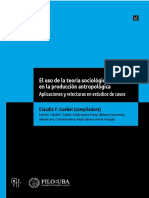 El Uso de La Teoria Sociologica Clasica PDF