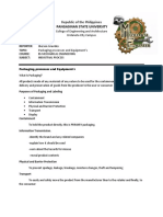 INDUSTRIAL PROCESS (Packaging Processes and Equipment's)