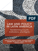 Law and Policy in Latin America Transforming Courts Institutions and Rights