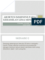 Abortus Imminens Pada Kehamilan Lima Minggu