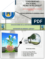 Aplicaciones de La Biotecnologia en La Produccion de Energias Limpias 1.