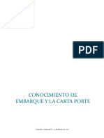 Conocimiento de Embarque y La Carta Porte