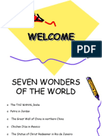 Seven Wonders