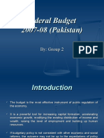 Federal Budget 2007-08