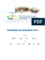 Caderno de Resumos 2014