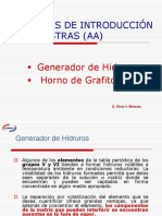 Generador de Hidruros y Horno