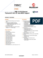 LAN8720A/LAN8720Ai: Small Footprint RMII 10/100 Ethernet Transceiver With HP Auto-MDIX Support