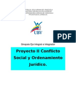 Sipnosis Proyecto II