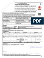 Irctcs E-Ticketing Service Electronic Reservation Slip (Personal User)