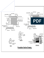 Foundation Section Drawing