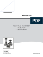 Technical Datasheet: Pacific®CSV Cast Steel Valves