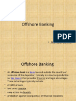 Offshore Banking: - Jitendra Varma