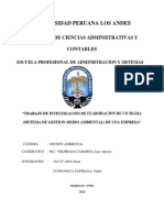 Universidad Peruana Los Andes - Investigacion Sigma