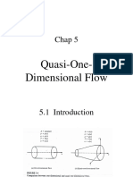 Chap 5: Quasi-One-Dimensional Flow