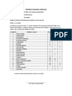 INFORME de Inventario Gloria