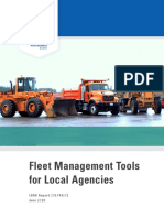 Fleet Management Tools For Local Agencies: LRRB Report 2017RIC01 June 2018