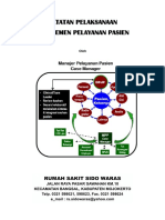 Bukti Pelaksanaan Kegiatan Case Manager