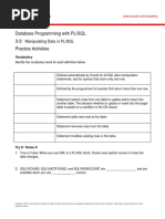 PLSQL 3 3 Practice