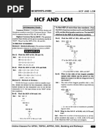 HCF and LCM Telugu