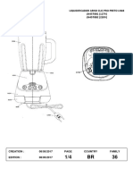 Vista Explodida - Liquidificador Arno Clic Pro 700W - LN48