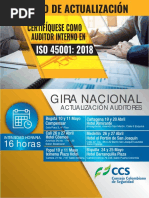 Auditores Internos ISO 45001 2018