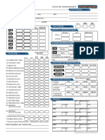 Starfinder Ficha de Personagem