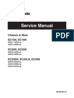 Caterpillar Cat EC15N Forklift Lift Trucks Service Repair Manual SN A4EC1-10200 and Up PDF