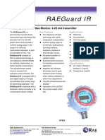 Raeguard Ir: Fixed Hydrocarbon Gas Monitor, 4-20 Ma Transmitter