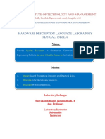 Verilog Lab Manual