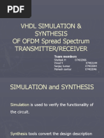 Ofdm (Main Project) VHDL SIMULATION & SYNTHESIS