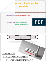 Exposer Sur L'impôt Sur Les Sociétés