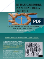 Nociones Sobre Doctrina Social de La Iglesia