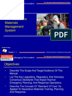 The Hazardous Materials Management System