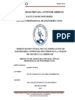 Re Ing Civil James - Escamilo Diseño - Estructural Datos PDF