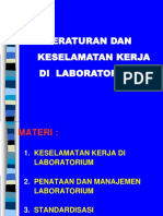 Peraturan Dan Keselamatan Kerja Di Laboratorium