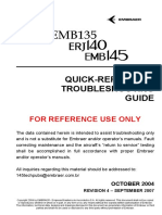 Quick-Reference Troubleshooting Guide: For Reference Use Only