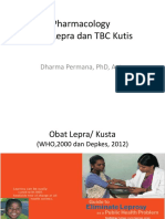 Pharmacology Obat Lepra Dan TBC Kutis: Dharma Permana, PHD, Apt