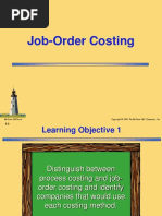 BUS 305 F05 Job-Order Costing