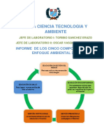 Informe Cinco Componentes Del Enfoque Ambiental 2015