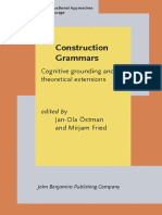 Construction Grammmars PDF