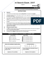 SCHOLARSHIP Paper IX