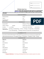 Ppo Work Order Form: Ppoworkorder@State - De.Us