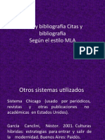 Citas y Bibliografía MLA