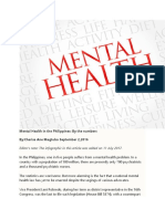 Background On Mental Health